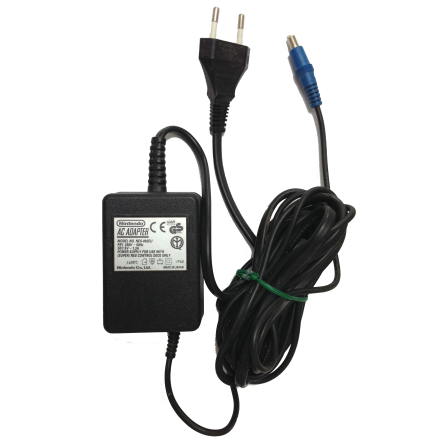 NES/SNES AC Adapter / Str�mkabel (Bl� kontakt)