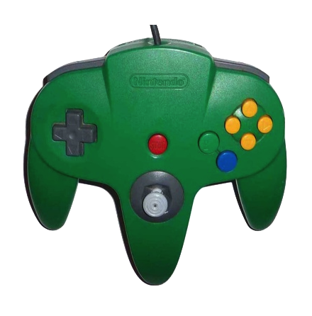 Nintendo 64 Handkontroll Gr�n/Green beg