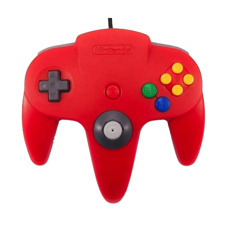 Nintendo 64 Handkontroll R�d/Red beg original